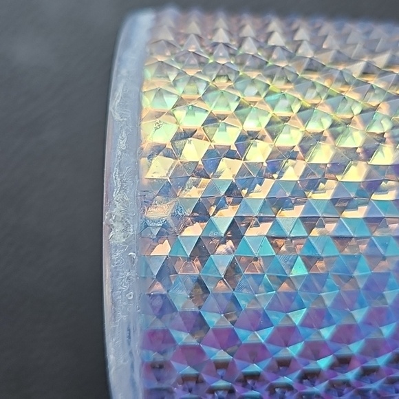 Starbucks 2023 Iridescent Clear Unicorn Studded Bling Venti 24oz Tumbler - Picture 8 of 11